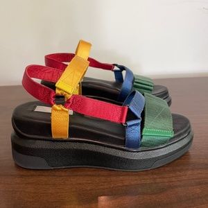 Suzanne Rae Velcro Sandal Multi 37